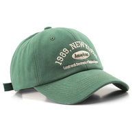 1989 New York Embroidered Baseball Cap — vista laterale