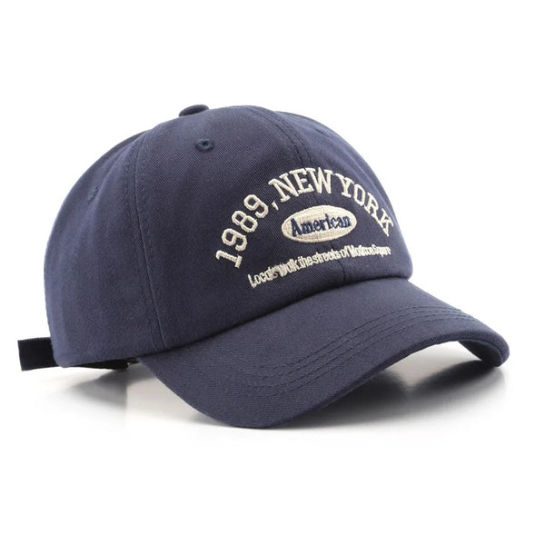 Y2K 1989 New York Embroidered Baseball Cap
