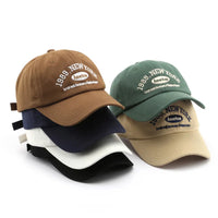 1989 New York Embroidered Baseball Cap — dettaglio del tessuto