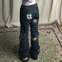 22 Tour Team Graphic Cargo Boot Cut Jeans — vista posteriore