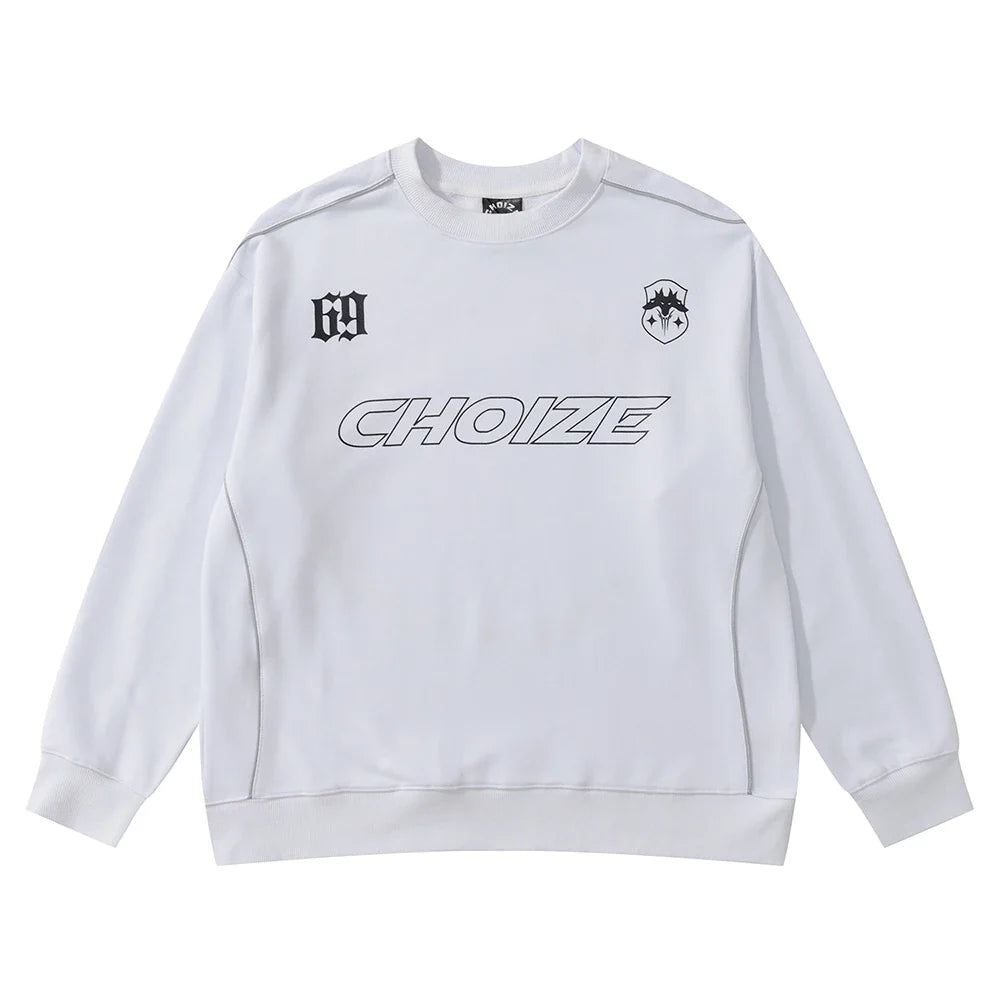 3M Reflective Print Long Sleeve Top — vista frontale