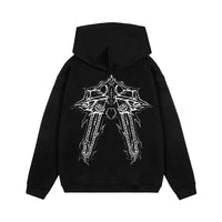 404 Crew Print Hoodie — dettaglio