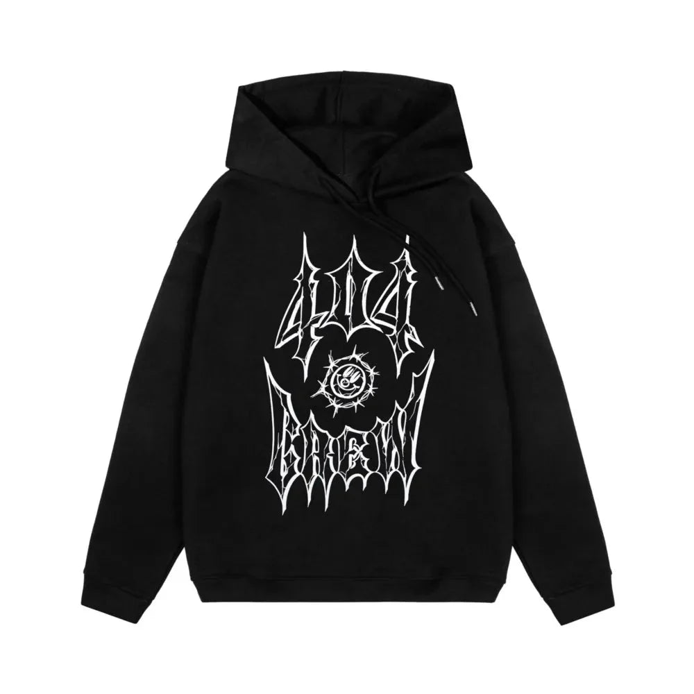 404 Crew Print Hoodie — in alternativa