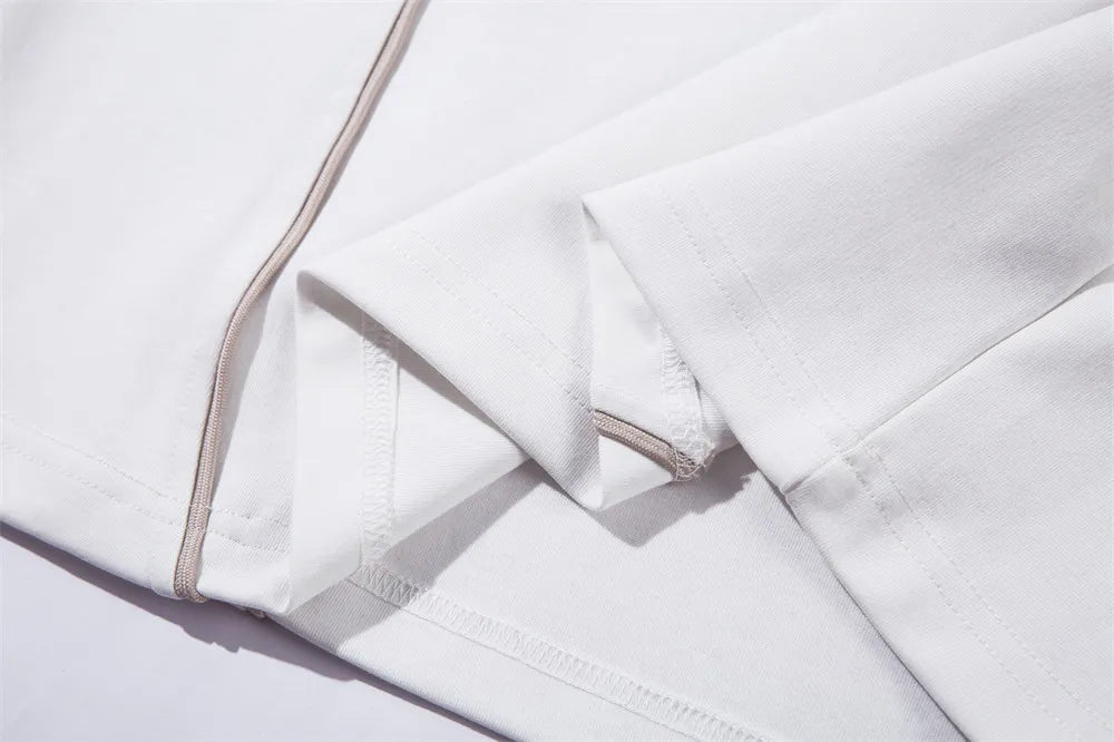 "ABF" 7 Crew Neck T Shirt — dettaglio del tessuto