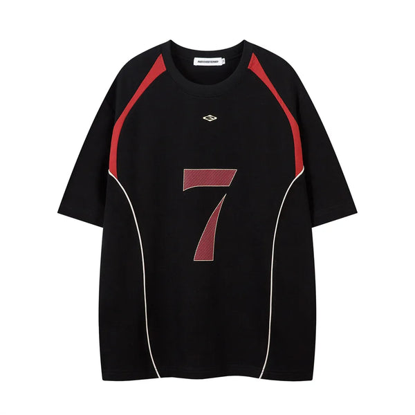 "ABF" 7 Crew Neck T Shirt — vista frontale