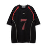 Y2K "ABF" 7 Crew Neck T Shirt