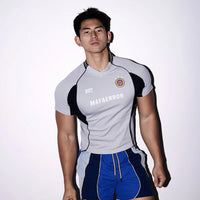 American Athletic Style T Shirt Jersey — vista posteriore