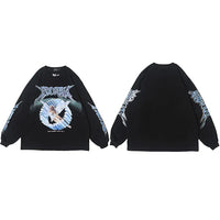 Angel Ascension Graphic Long Sleeve Top — dettaglio