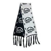 Angellic Devil Graphic Shawl Scarf — vista frontale