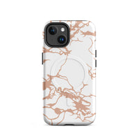 Arctic Pinky Brown Camo MagSafe Case — vista posteriore