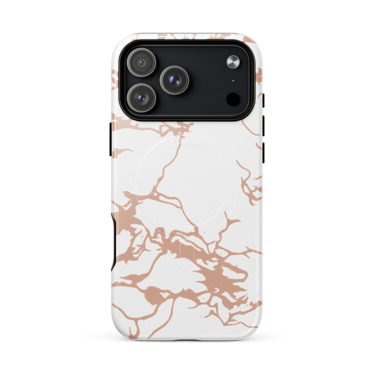 Y2K Arctic Pinky Brown Camo MagSafe Case