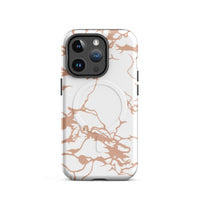 Arctic Pinky Brown Camo MagSafe Case — vista laterale