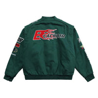 BK Embroidered Crew Moto Jacket — vista completa
