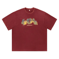 Baggy "404" Graphic T Shirt — vista posteriore