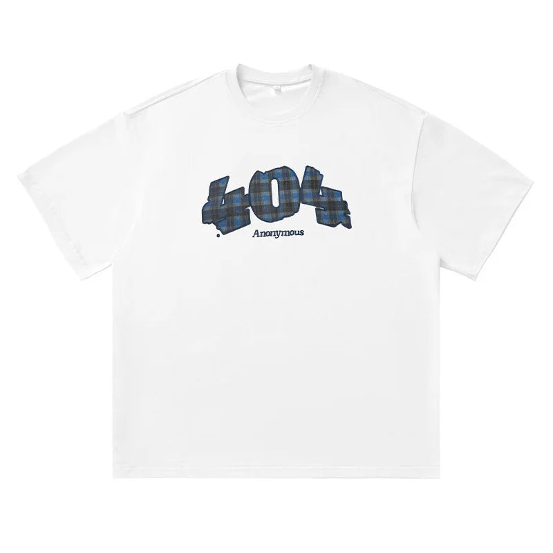 Baggy "404" Graphic T Shirt — vista laterale