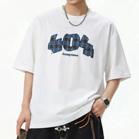 Baggy "404" Graphic T Shirt — dettaglio del tessuto