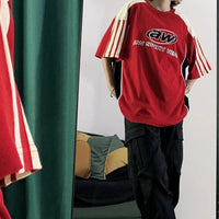 Baggy AW T Shirt — dettaglio della stampa