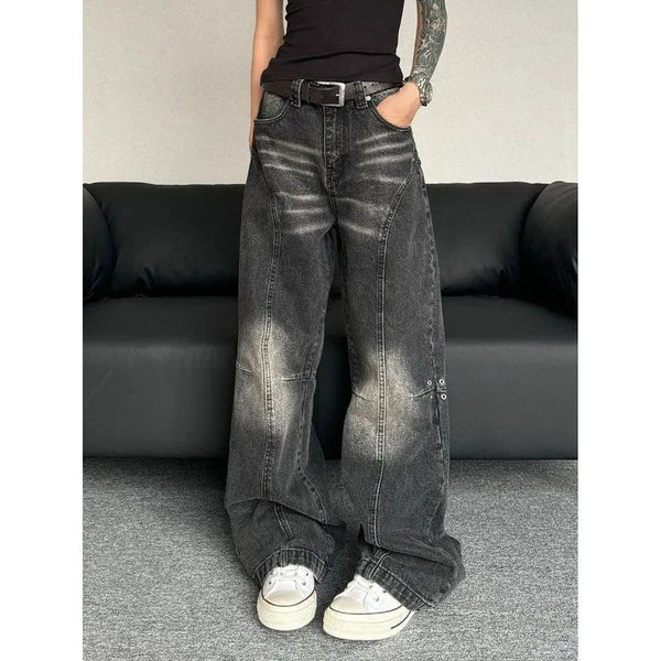 Baggy Grunge Jeans — vista frontale
