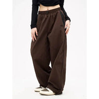 Baggy Joggers Trousers — dettaglio del tessuto