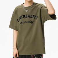 Baggy "Lost Reality" Graphic T Shirt — dettaglio della stampa