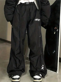 Baggy Star Joggers Trousers — dettaglio della stampa
