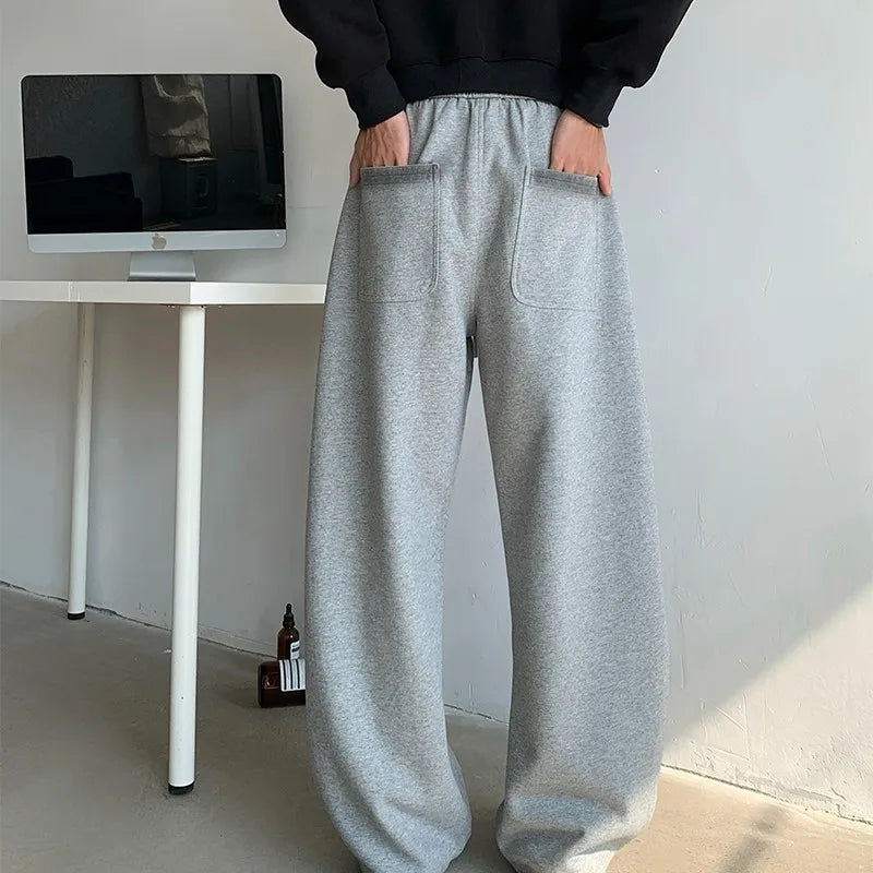 Baggy Straight Leg Sweatpant Joggers Trousers — dettaglio della stampa