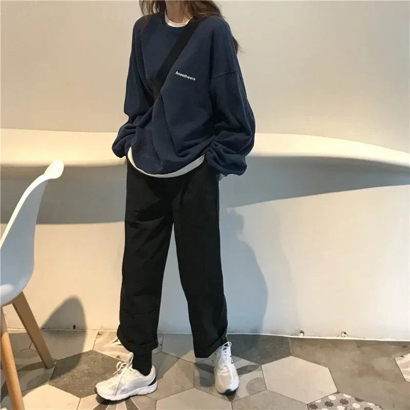 Baggy Womens Sweatshirt Jumper — dettaglio