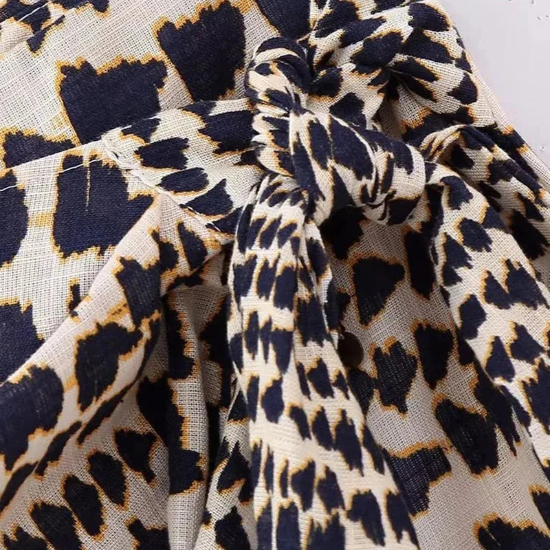 Beaded Spotted Print Mini Skirt — in alternativa