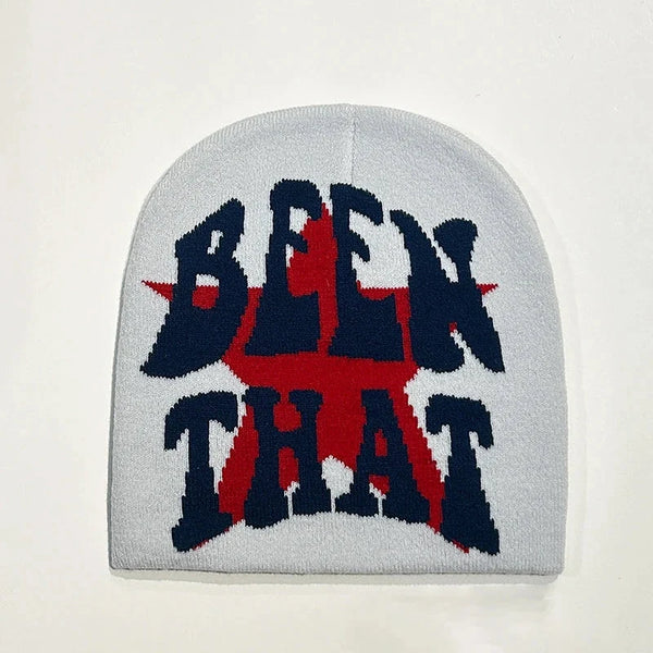 "Been That Star" Slogan Beanie — vista frontale