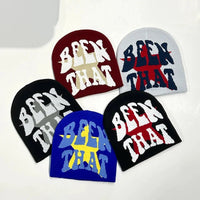 "Been That Star" Slogan Beanie — vista laterale