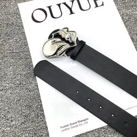 Big Tongue Buckle Belt — vista laterale