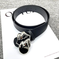 Big Tongue Buckle Belt — vista frontale