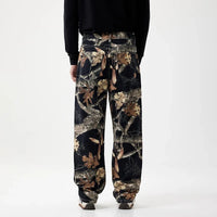 Black Forest Camouflage Denim Jeans — dettaglio