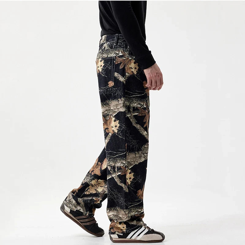 Black Forest Camouflage Denim Jeans — in alternativa