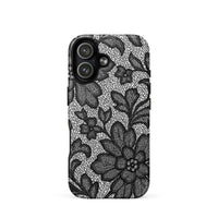 Y2K Black Lace Lingerie MagSafe Case