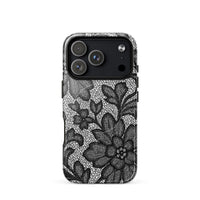 Y2K Black Lace Lingerie MagSafe Case