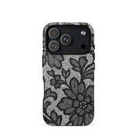 Y2K Black Lace Lingerie MagSafe Case