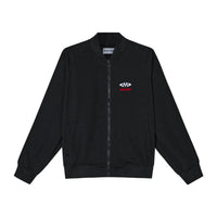 Black White Streetwear Jacket — vista posteriore