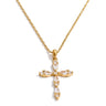 Y2K Bling Cross Pendant Necklace
