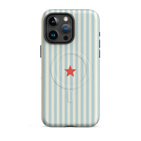 Blue Striped MagSafe Case — vista completa