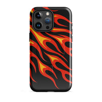 Bowling Flame MagSafe Case — dettaglio del tessuto