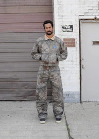 Camo Bomber Jacket — vista posteriore