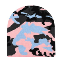 Camouflage Graphic Knit Beanie — dettaglio della stampa