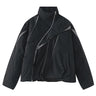 Y2K "Carved Apart" Padded Coat