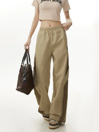 Casual Baggy Paratrooper Trousers — dettaglio del tessuto