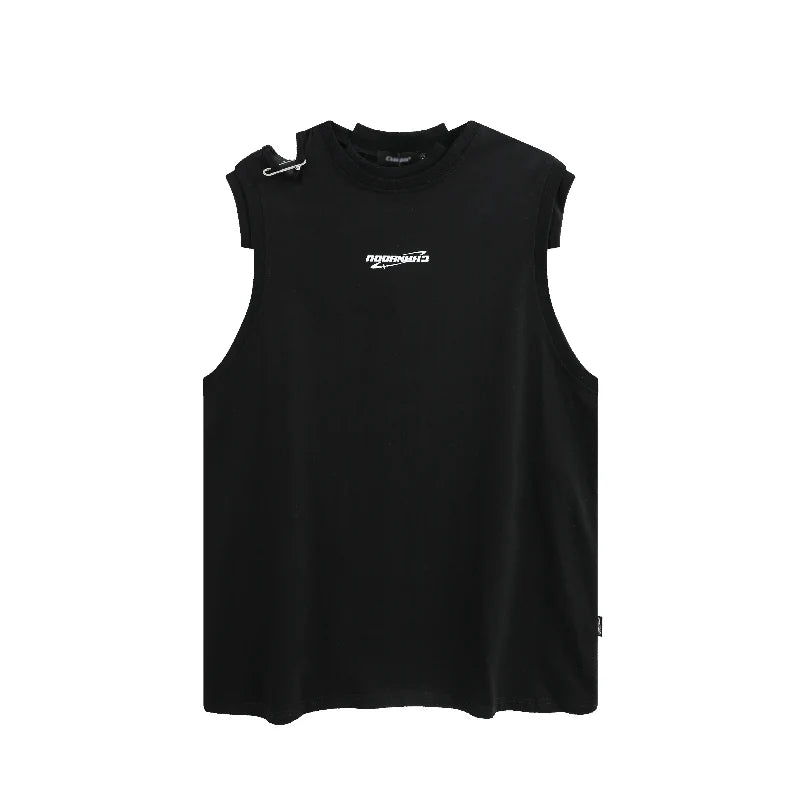 Clipped Tank Top — vista frontale