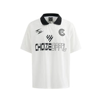 Collared Retro Soccer Jersey — vista posteriore