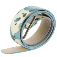 Cow Print Pu Belt — vista completa