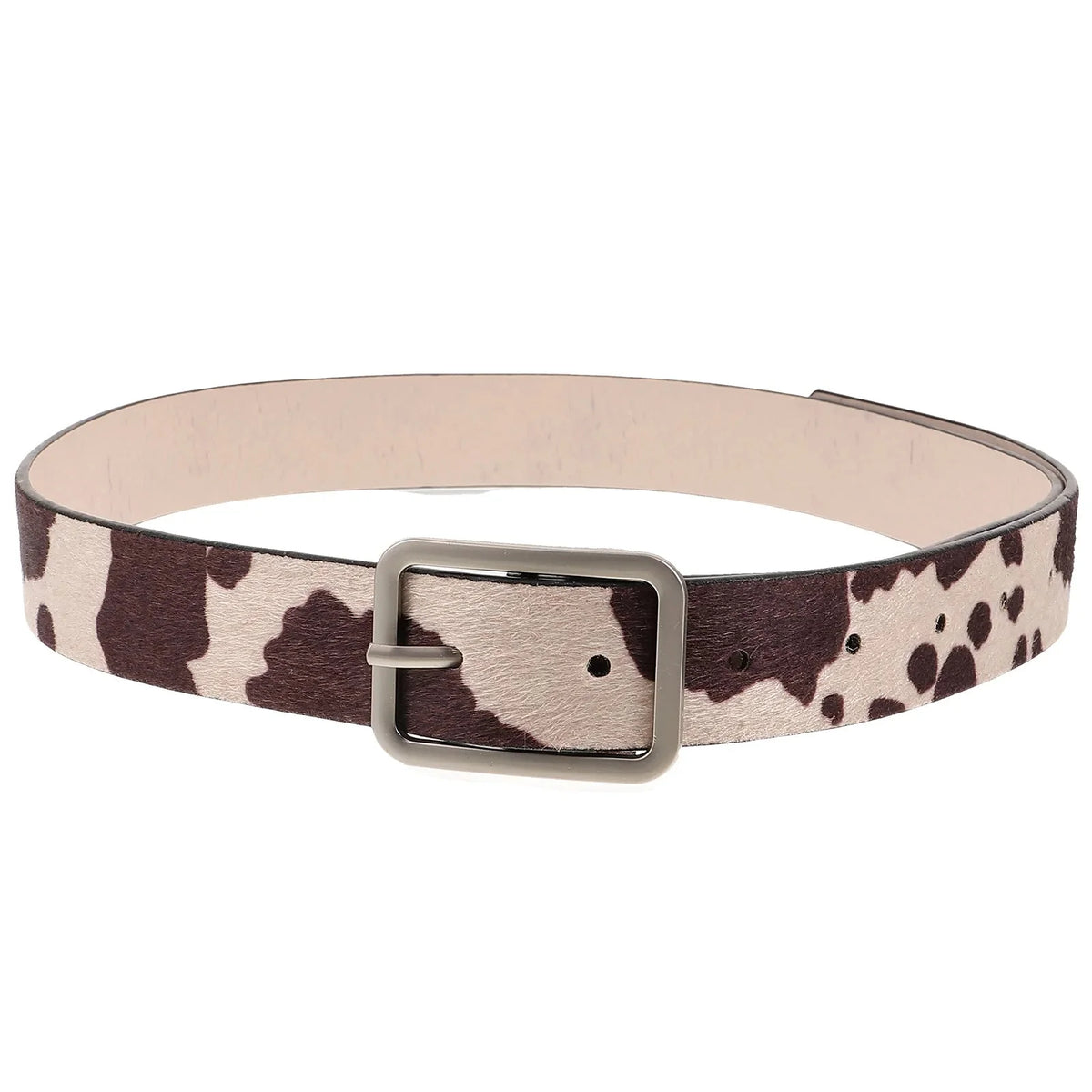 Cow Print Pu Belt — dettaglio