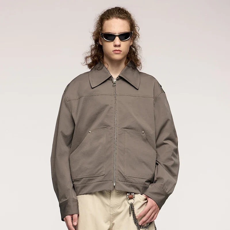 Cropped Cargo Jacket — dettaglio